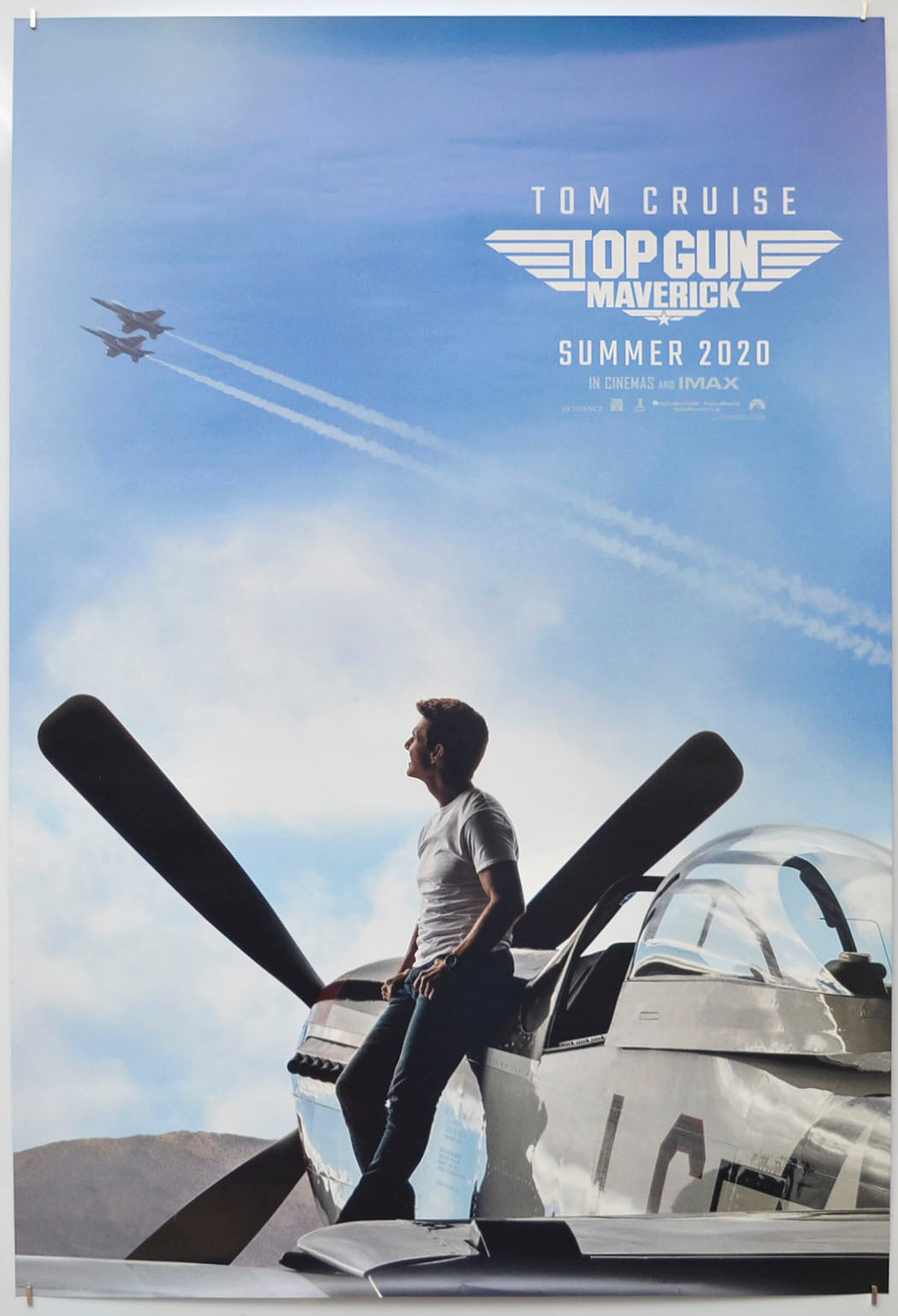 Top Gun: Maverick (Teaser / Advance Version) Original One Sheet Poster - Film Poster - Movie Poster