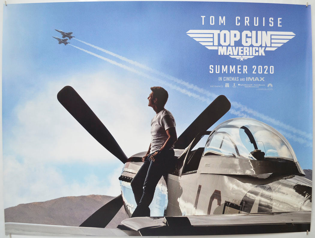 Top Gun: Maverick (Teaser / Advance Version) Original Quad Poster - Film Poster - Movie Poster