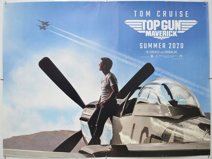 Top Gun: Maverick (Teaser / Advance Version)  Original Quad Poster - Film Poster - Movie Poster