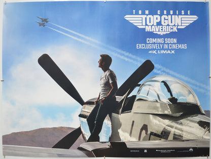 Top Gun: Maverick (Teaser / Advance Version)  Original Quad Poster - Film Poster - Movie Poster