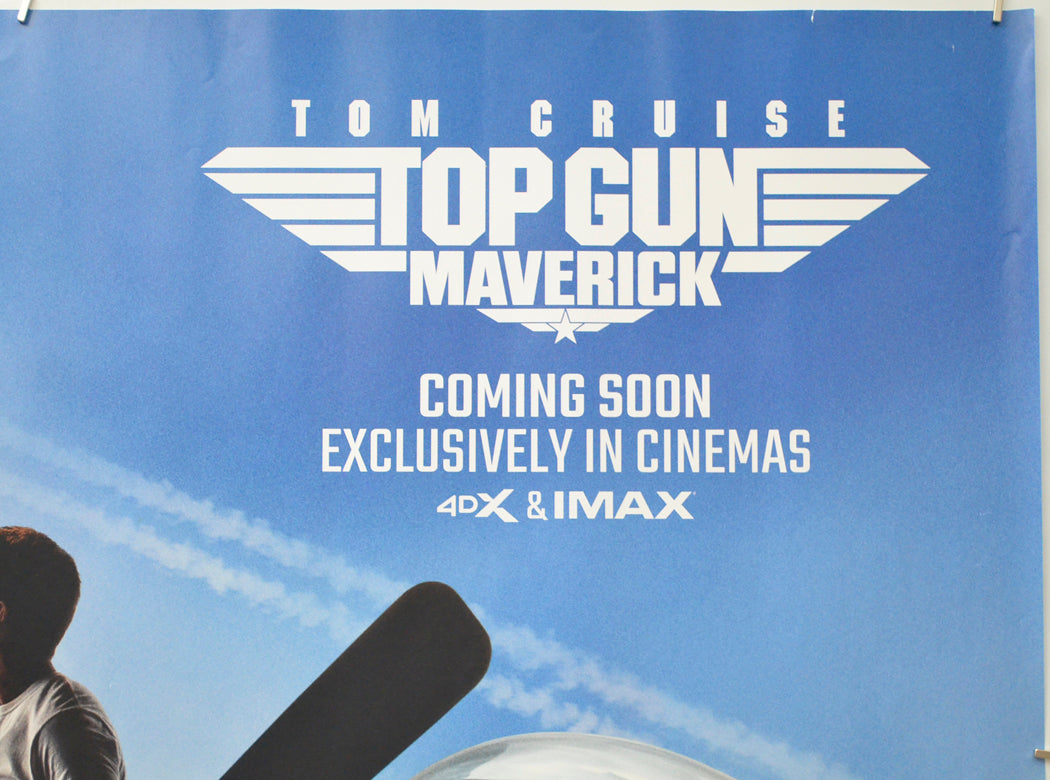 TOP GUN: MAVERICK (Top Right) Cinema Quad Movie Poster 