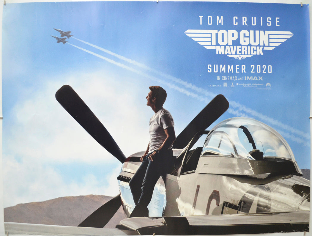 Top Gun: Maverick (Teaser / Advance Version)  Original Quad Poster - Film Poster - Movie Poster 