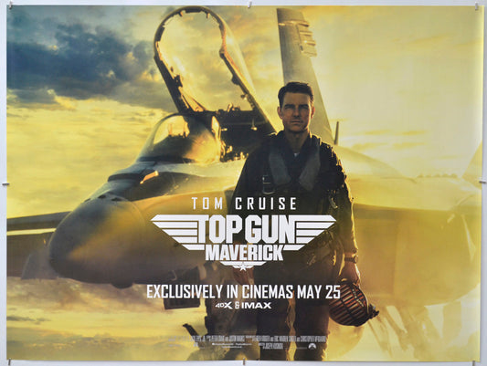 Top Gun: Maverick - Original Quad Poster - Film Poster - Movie Poster
