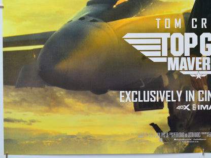 Top Gun: Maverick (Bottom Left) Cinema Quad Movie Poster 
