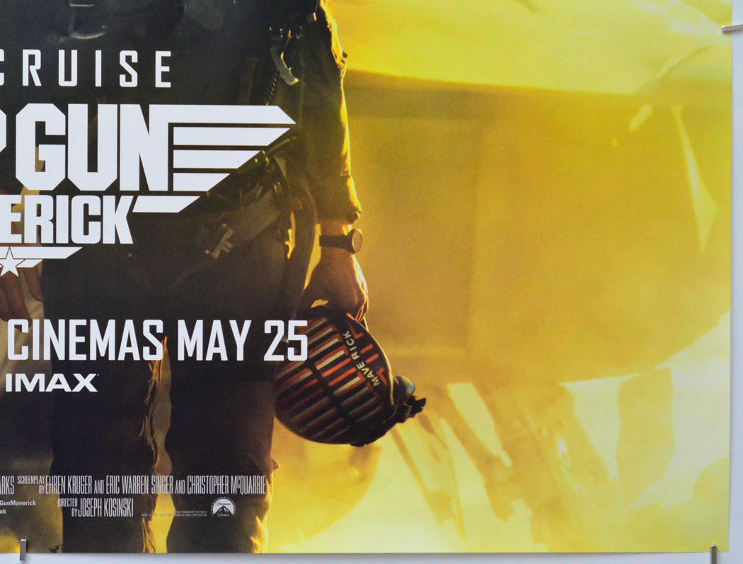 Top Gun: Maverick (Bottom Right) Cinema Quad Movie Poster 