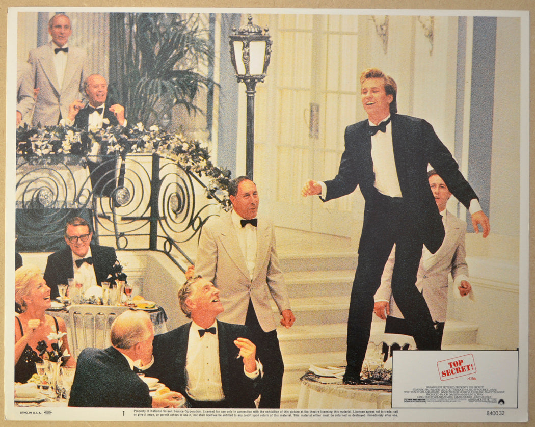 TOP SECRET (Card 1) Cinema Lobby Card Set 