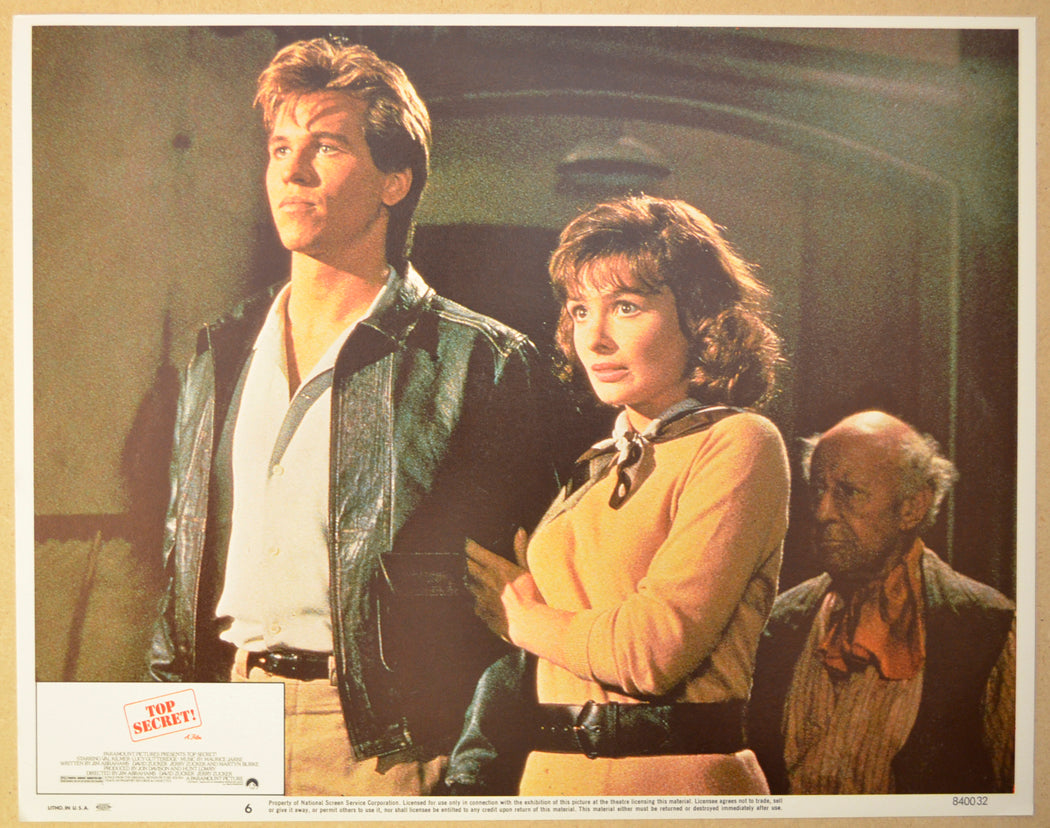 TOP SECRET (Card 6) Cinema Lobby Card Set 