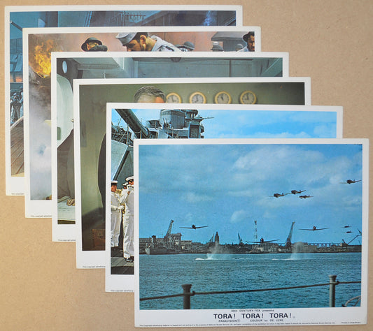 Tora! Tora! Tora! 6 Original Colour Front Of House Stills / 8x10 Lobby Cards