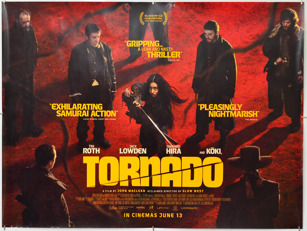 Tornado - Original Quad Poster - Film Poster - Movie Poster