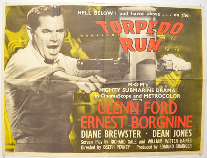 Torpedo Run Original Quad Poster - Film Poster - Movie Poster