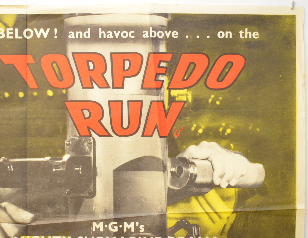 TORPEDO RUN (Top Right) Cinema Quad Movie Poster 