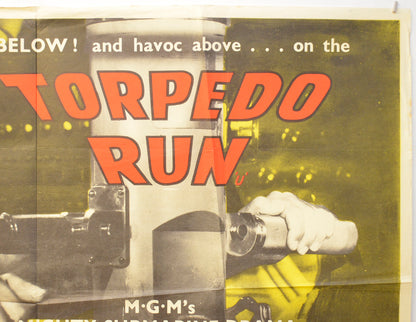 TORPEDO RUN (Top Right) Cinema Quad Movie Poster 