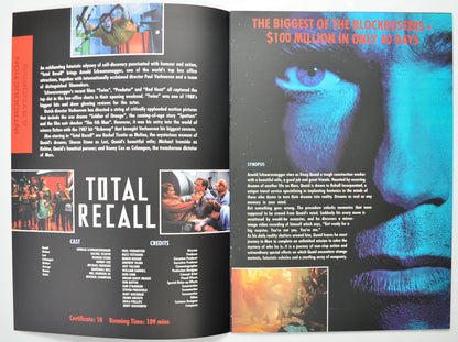 TOTAL RECALL Cinema Exhibitors Campaign Pressbook - INSIDE 