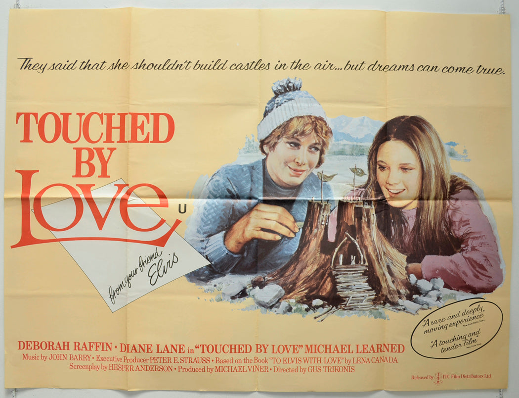 Touched By Love Original Quad Poster - Film Poster - Movie Poster  