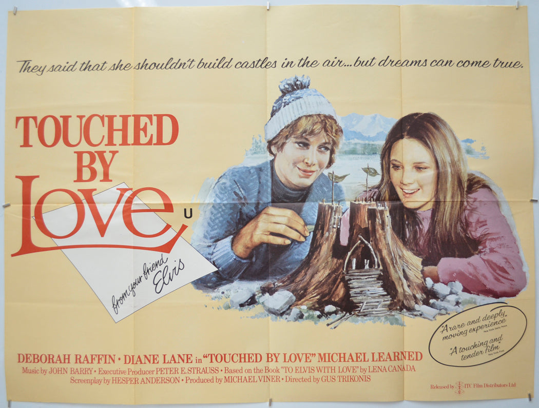 Touched By Love Original Quad Poster - Film Poster - Movie Poster