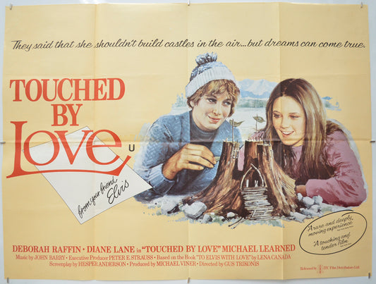 Touched By Love Original Quad Poster - Film Poster - Movie Poster