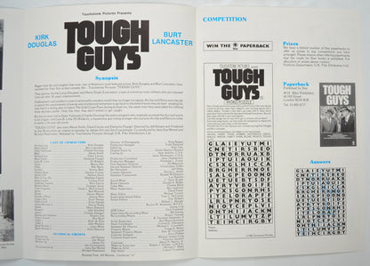 TOUGH GUYS Cinema Exhibitors Campaign Pressbook - INSIDE 