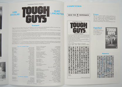 TOUGH GUYS Cinema Exhibitors Campaign Pressbook - INSIDE 