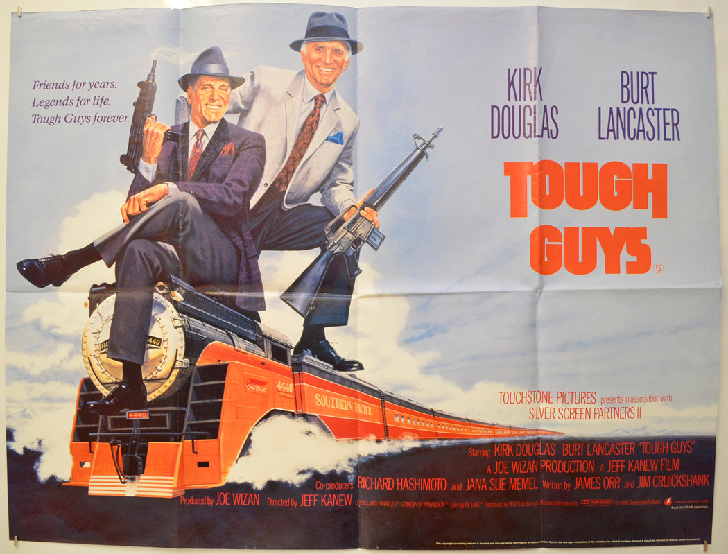 Tough Guys Original Quad Poster - Film Poster - Movie Poster