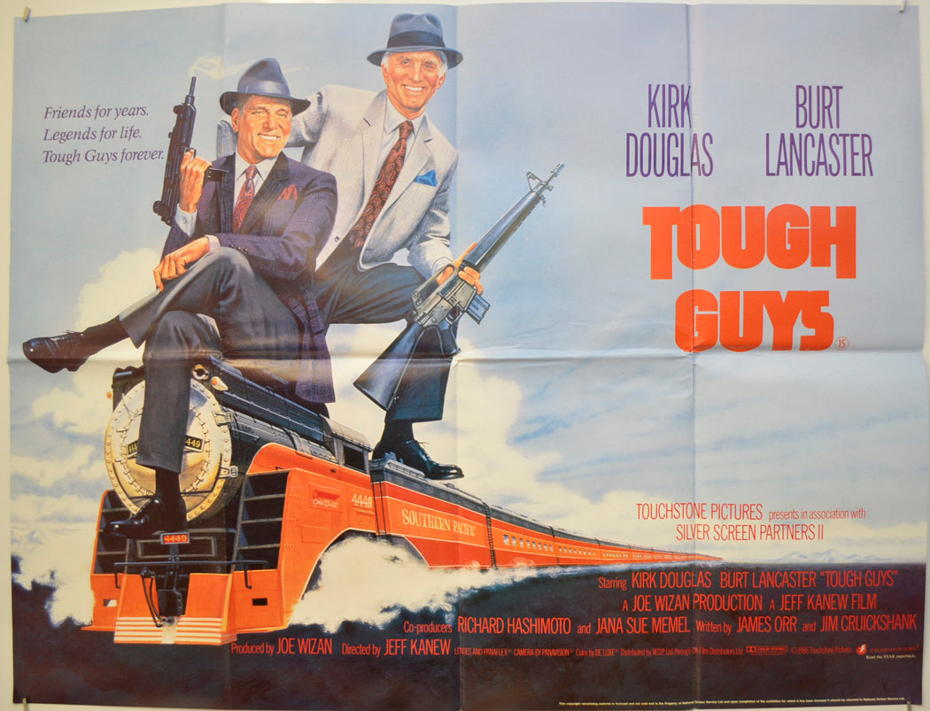 Tough Guys  Original Quad Poster - Film Poster - Movie Poster