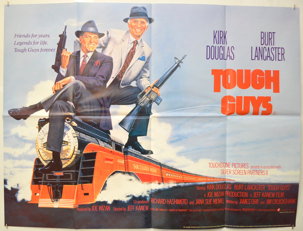 Tough Guys Original Quad Poster - Film Poster - Movie Poster  