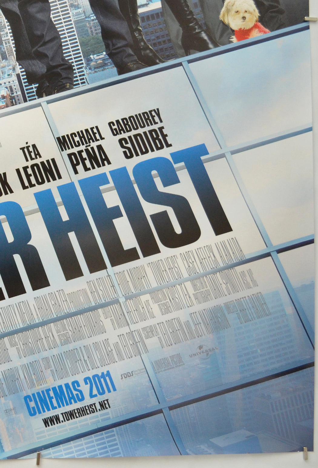 Tower Heist (Bottom Right) Cinema One Sheet Movie Poster 