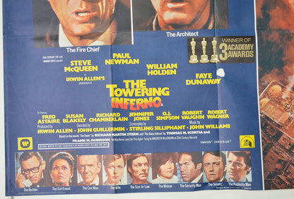 THE TOWERING INFERNO (Bottom Left) Cinema Quad Movie Poster 