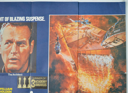 THE TOWERING INFERNO (Top Right) Cinema Quad Movie Poster 