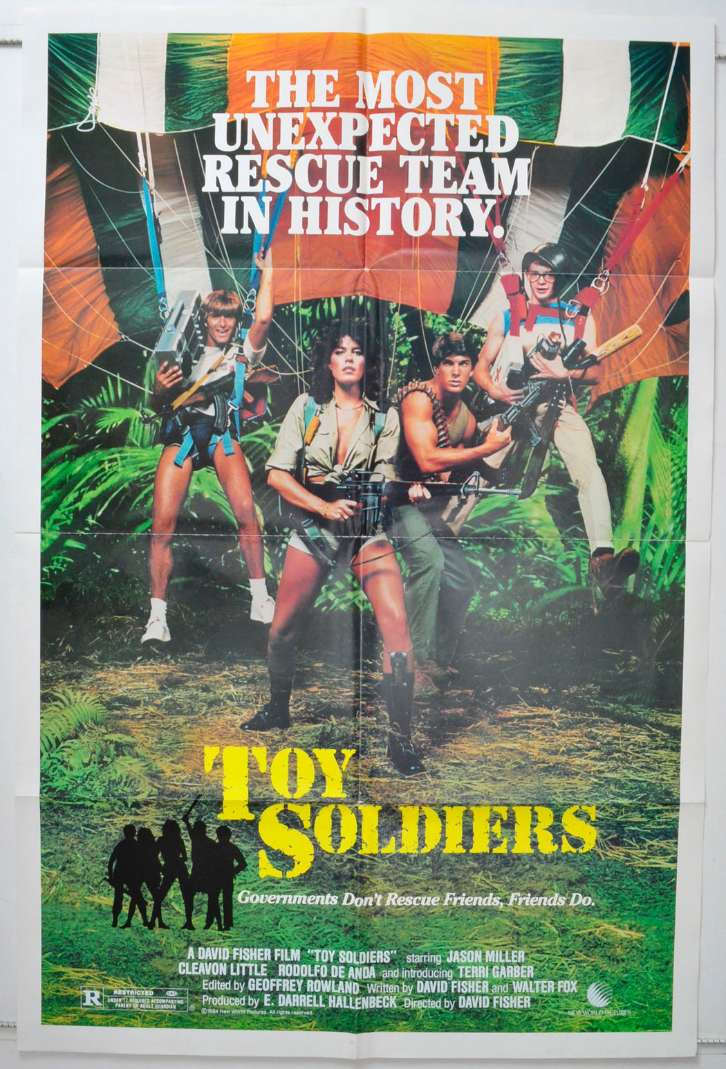 Toy Soldiers Original One Sheet Poster - Movie Poster