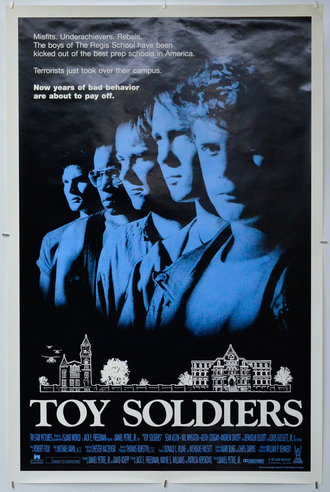 Toy Soldiers - Original One Sheet Poster - Film Poster - Movie Poster 