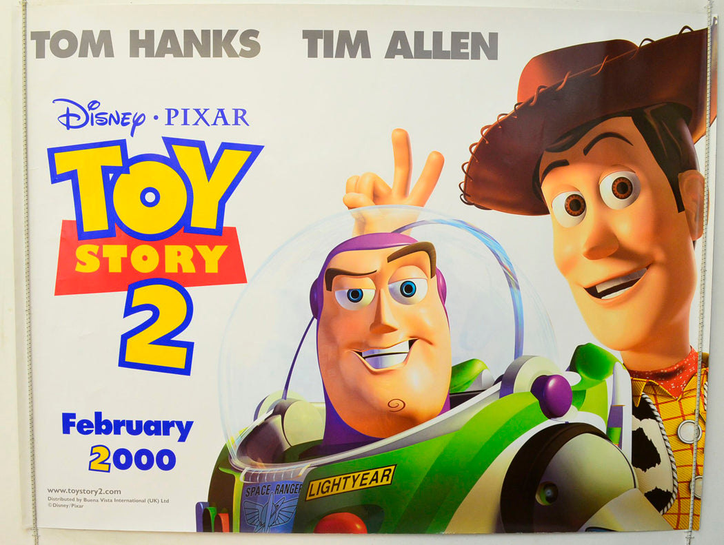 Toy Story 2   (Teaser / Advance Version) Original British Quad Poster - Film Poster - Movie Poster