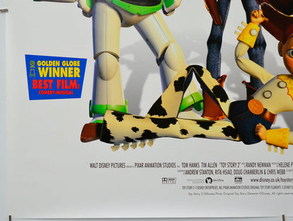 Toy Story 2 (Bottom Left) Cinema Quad Movie Poster 
