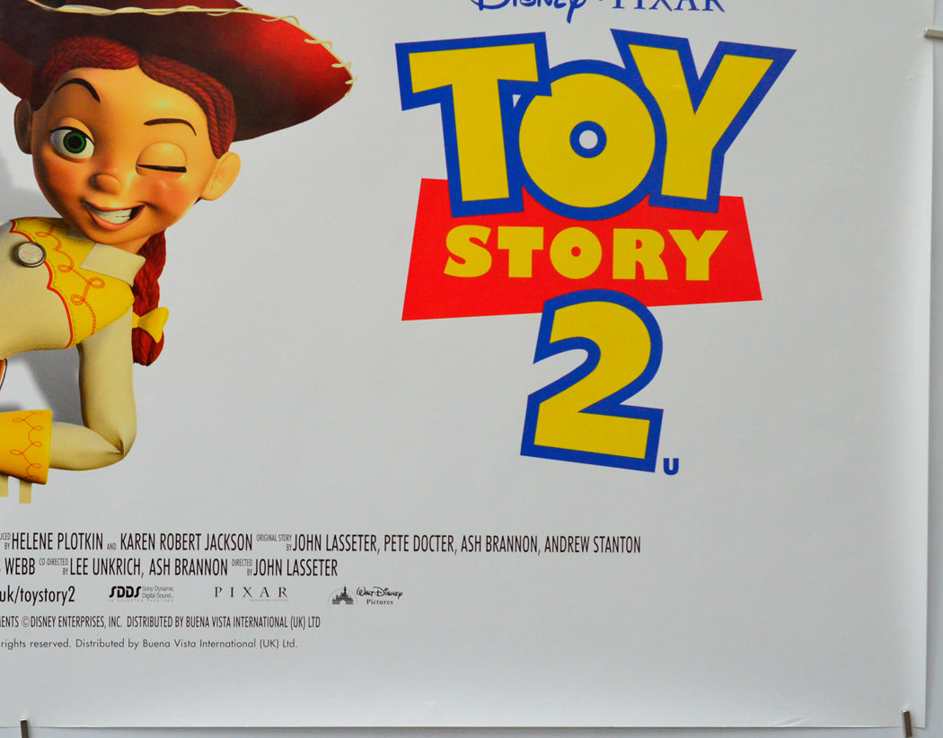 Toy Story 2 (Bottom Right) Cinema Quad Movie Poster 