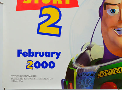 Toy Story 2 (Bottom Left) Cinema Quad Movie Poster 