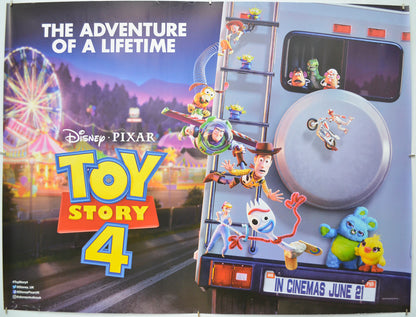 Toy Story 4 (Teaser / Advance Version) - Original Quad Poster - Film Poster - Movie Poster