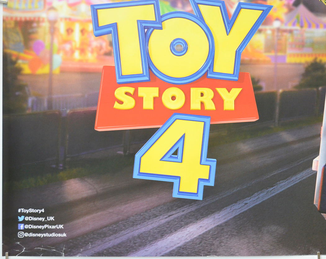 TOY STORY 4 (Bottom Left) Cinema Quad Movie Poster 