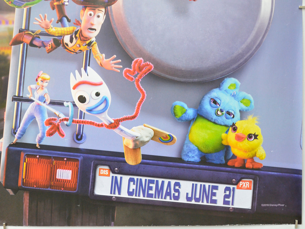 TOY STORY 4 (Bottom Right) Cinema Quad Movie Poster 