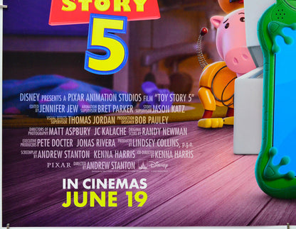 Toy Story 5 (Bottom Left) Cinema Quad Movie Poster 