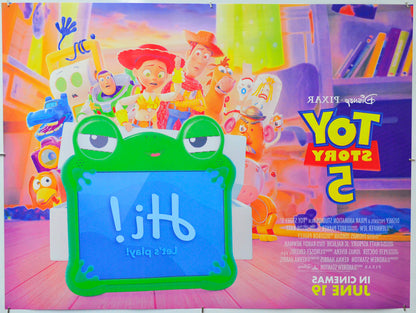 Toy Story 5 (Back) Cinema Quad Movie Poster 