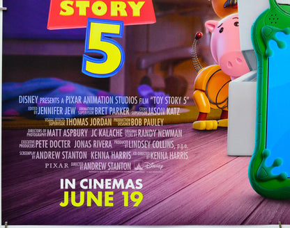 Toy Story 5 (Bottom Left) Cinema Quad Movie Poster 