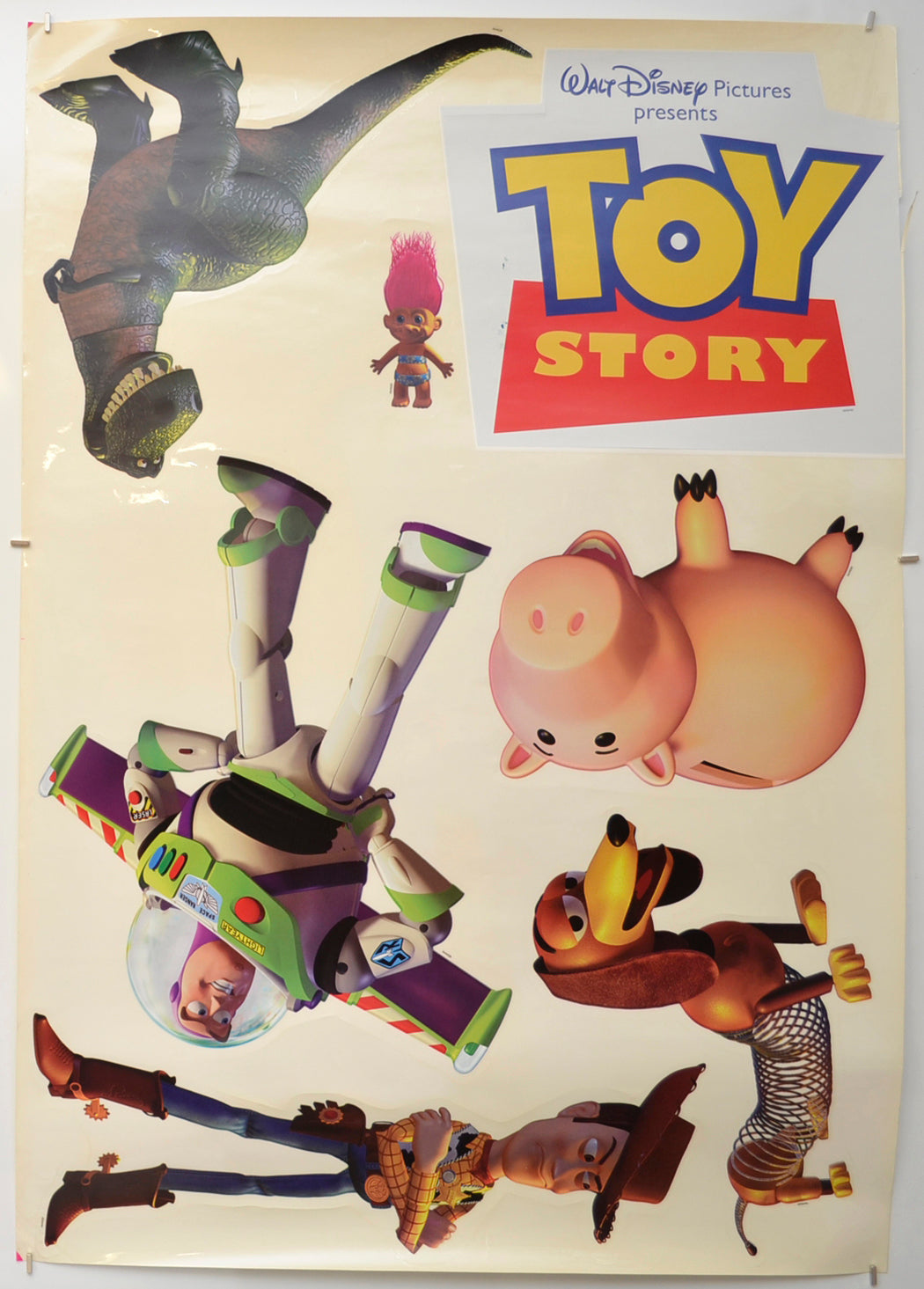 Toy Story Original Sheet of Cinema Window Clings