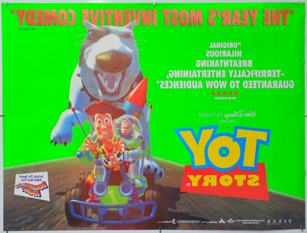 Toy Story (Back) Cinema Quad Movie Poster 