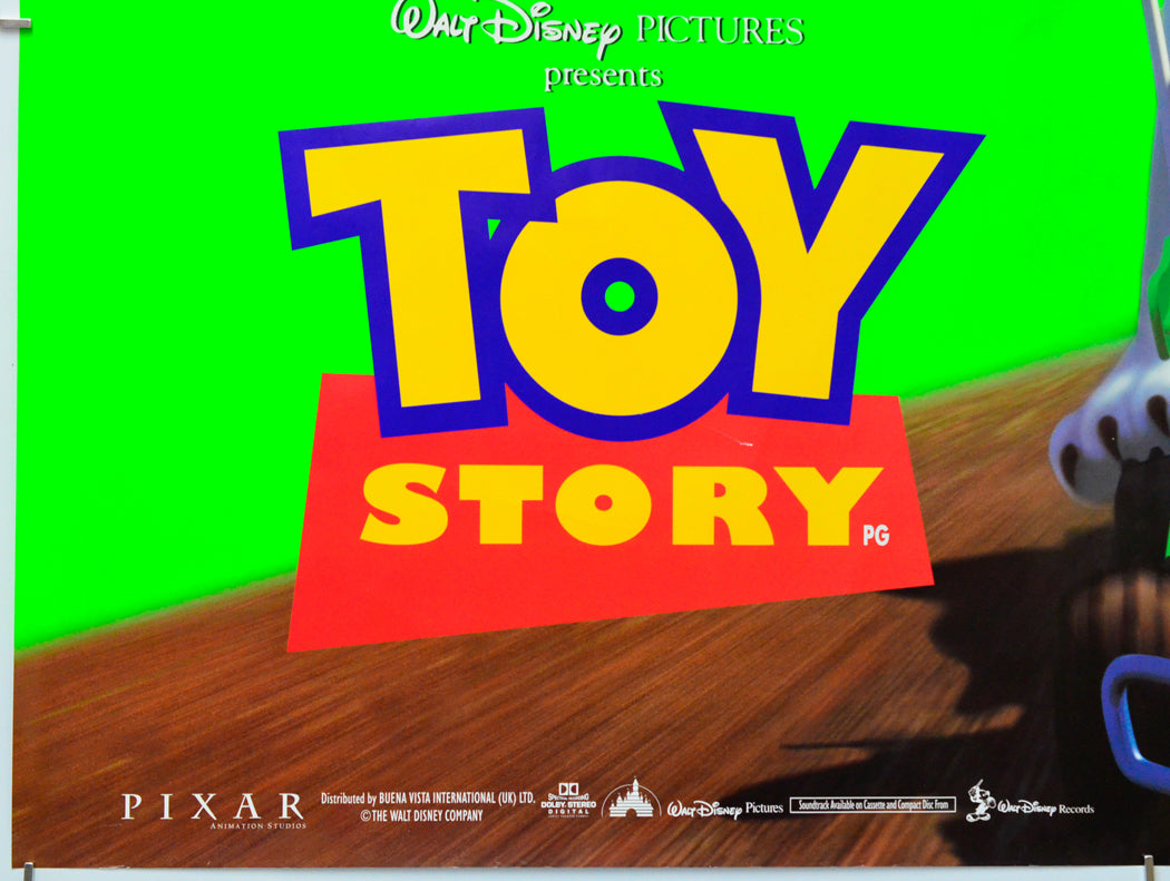 Toy Story (Bottom Left) Cinema Quad Movie Poster 