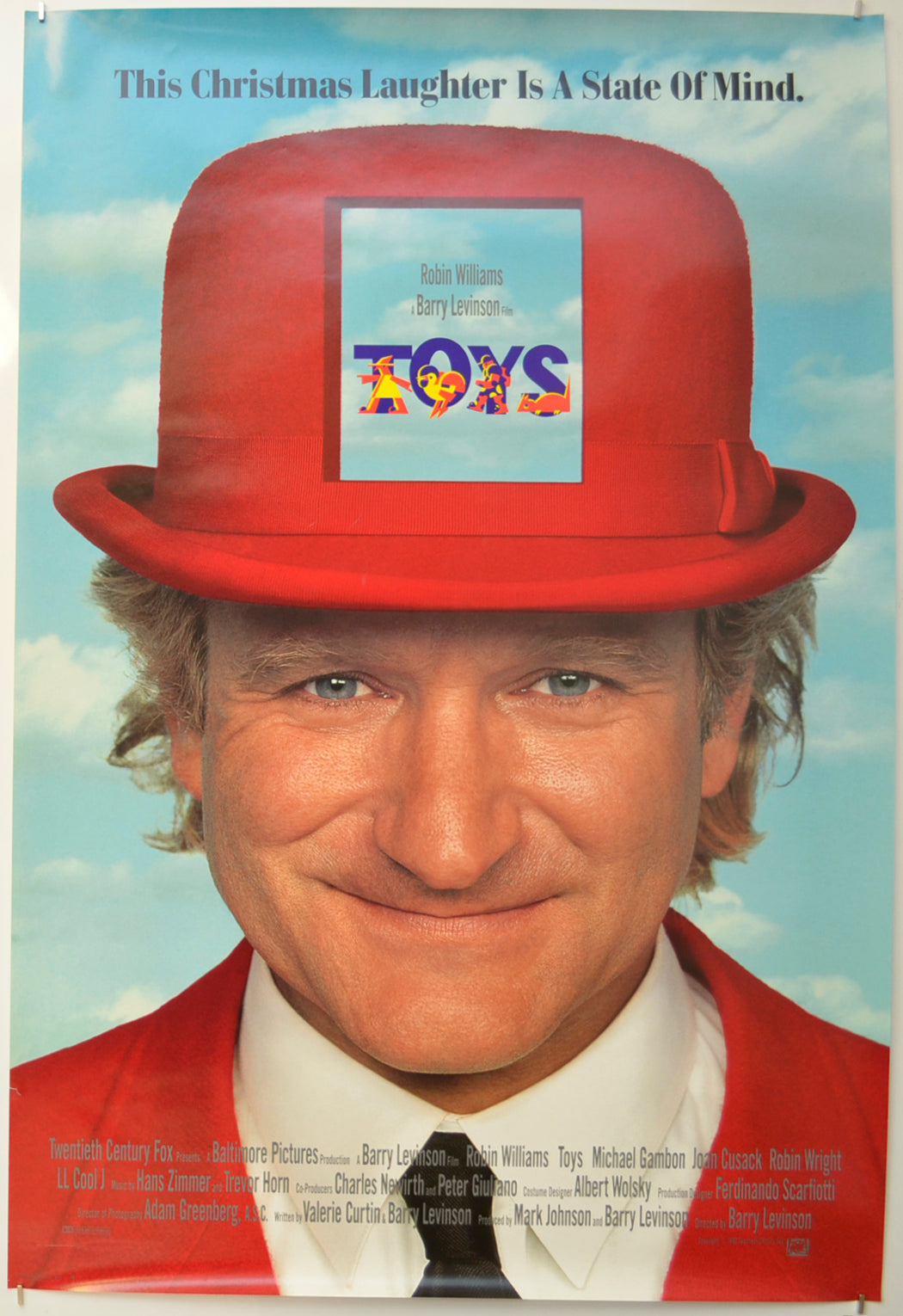 Toys Original One Sheet Poster - Film Poster - Movie Poster  