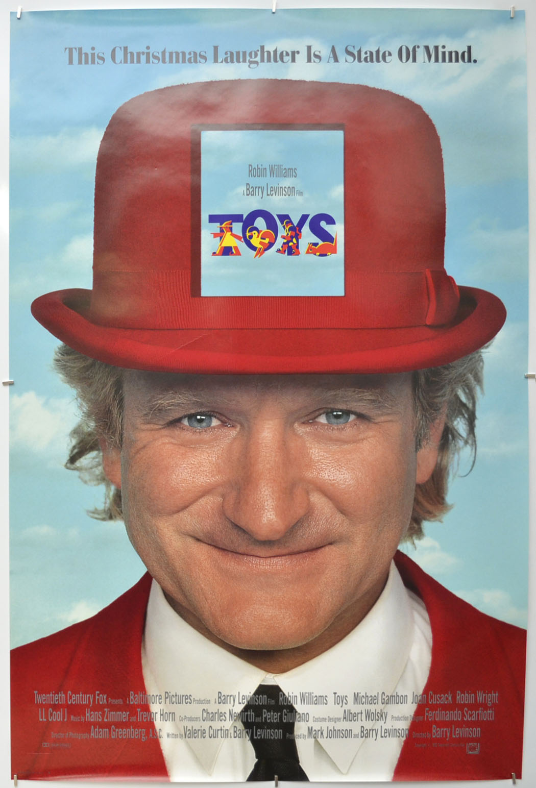 Toys  Original One Sheet Poster - Film Poster - Movie Poster