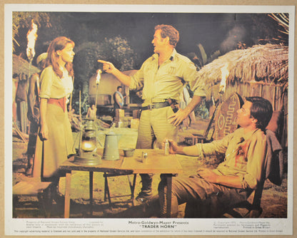 TRADER HORN (Card 8) Cinema Set of Colour FOH Stills / Lobby Cards 