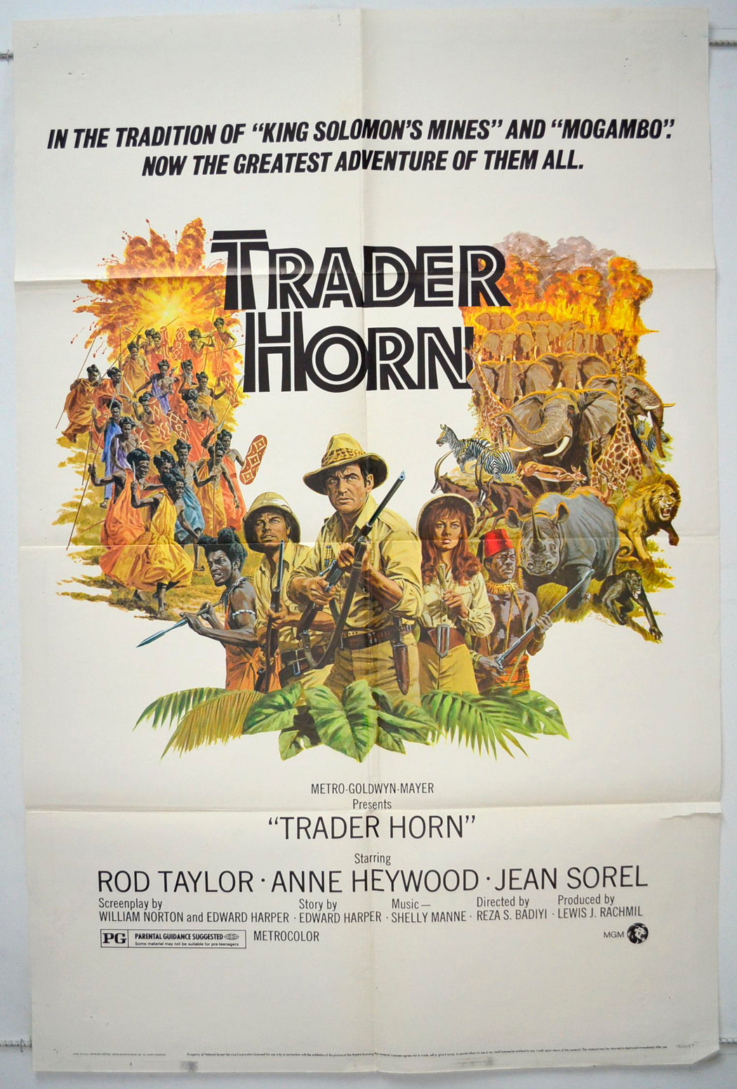 Trader Horn Original One Sheet Poster - Movie Poster