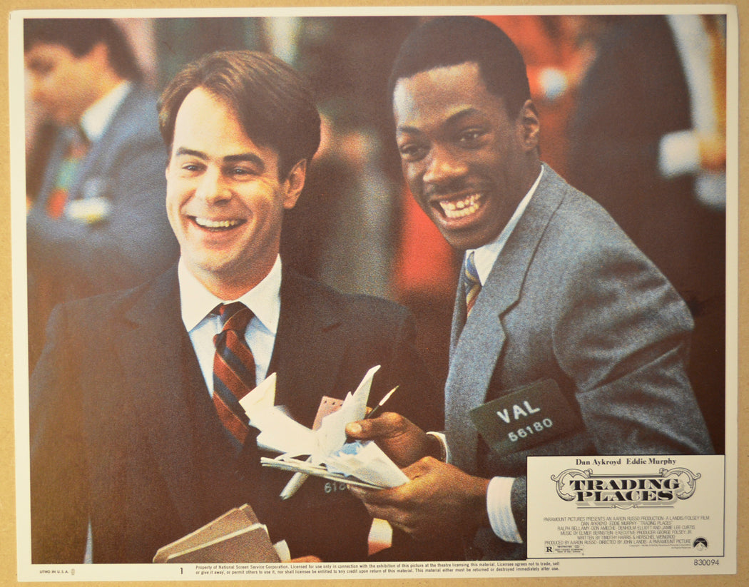 TRADING PLACES (Card 1) Cinema Lobby Card Set 