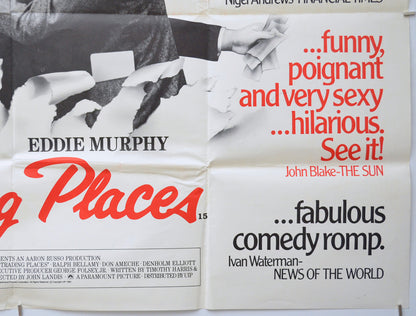 TRADING PLACES (Bottom Right) Cinema Quad Movie Poster 