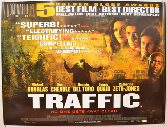 Traffic Original Quad Poster - Film Poster - Movie Poster